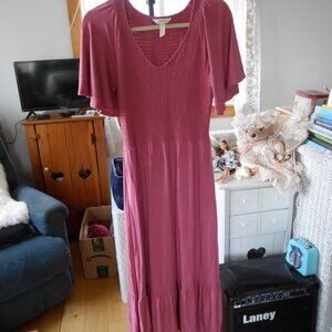 MATILDA JANE MAUVE PINK MAXI-GOOD DAYS-SIZE SMALL